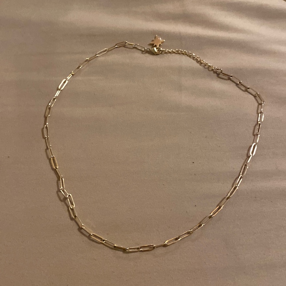 Gold chain Choker